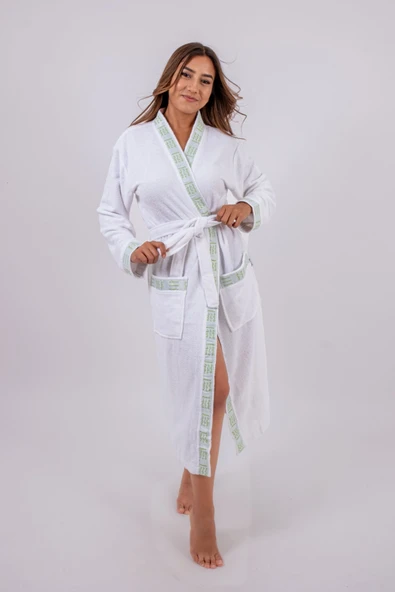 Caymoon %100 Bambu Kimono Kadın Bornoz ürün görseli 1