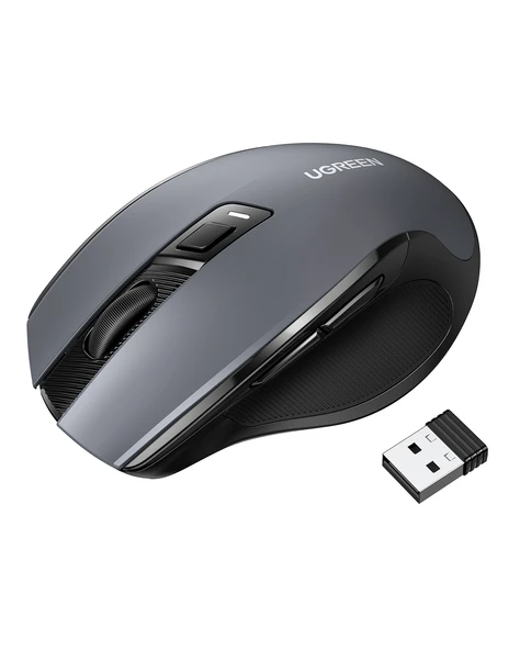 UGREEN 4.000 DPI Ergonomik Sessiz Kablosuz Optik Mouse, 90545 ürün görseli 1