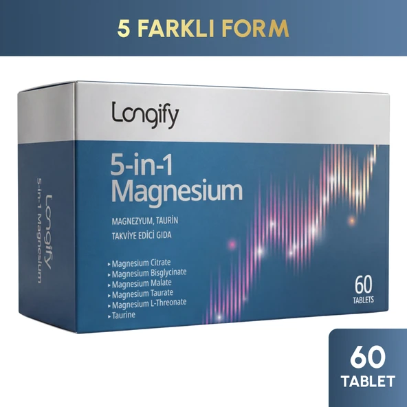 Longify 5-In-1  Magnezyum ürün görseli 1