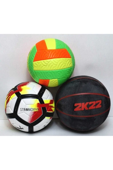 Hisar 4 Astarlı SERT Zemin MAÇ TOPU+ KALİTELİ BASKETBOL + KALİTELİ SOFT VOLEYBOL TOPU ürün görseli 1