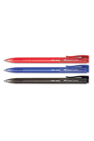 Faber Castell Basmalı Tükenmez Kalem 3'lü Set ürün görseli 1