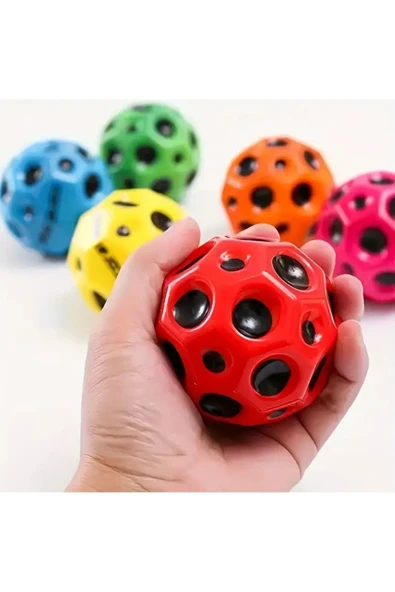 WATSING Orjinal Yükseğe Zıplayan Delikli Bouncer Ball Süper Kalite Uzay Topu 1 Adet ürün görseli 1