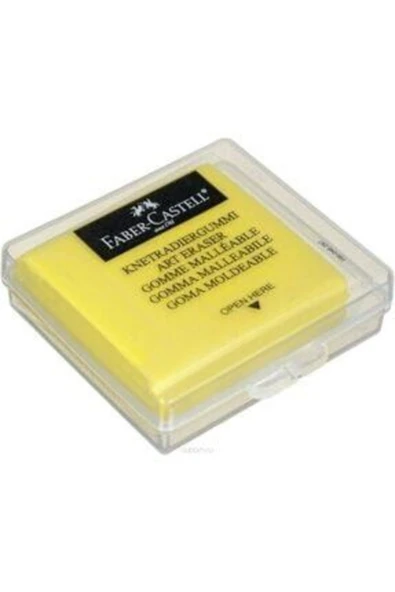 Faber Castell Kutulu Sarı Hamur Silgi ürün görseli 1