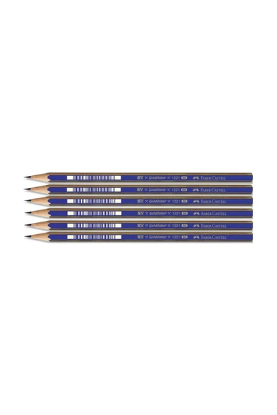 Faber Castell 1221 Dereceli Resim Kalemi 6b 6 Lı Paket ürün görseli 1