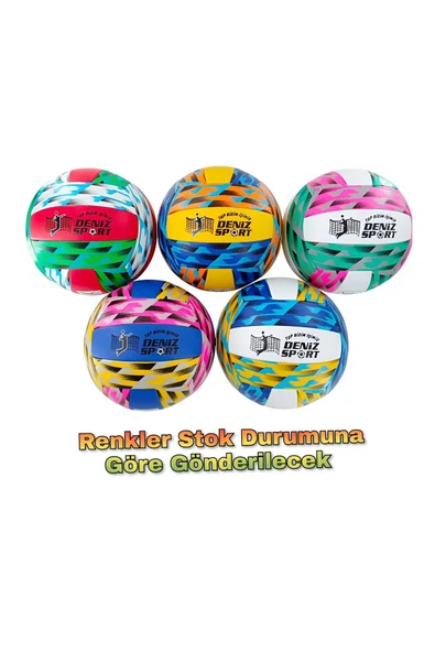 WATSING Voleybol Topu Dikişli Renkli ürün görseli 1
