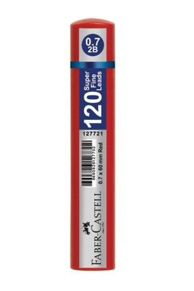 Faber Castell Grip Min Kırmızı 120'li 0.7 2b 60 Mm ürün görseli 1