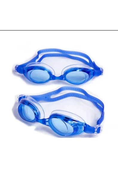 Sea&Sun Çocuk Yüzücü Gözlüğü Pvc Çantalı Mavi 8-12 Yaş ürün görseli 1