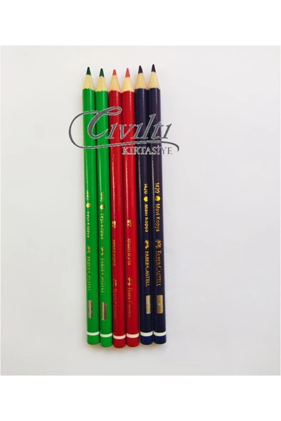 Faber Castell Başlık Kalemi 6'lı Set ürün görseli 1