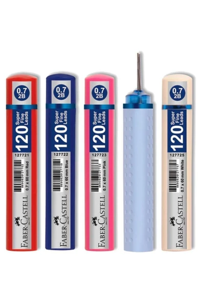 Faber Castell 120'li Min 0.7 Mm Kalem Uç 2 Adet ürün görseli 1