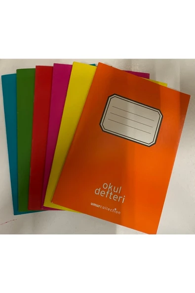 Umur 100 Yaprak A5 Çizgili Defter Tek Ortalı 1 Adet ürün görseli 1