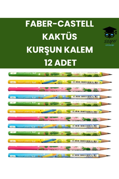 Faber Castell Kaktüs Kurşun Kalem Seti 12 Adet Faber-Castell ürün görseli 1