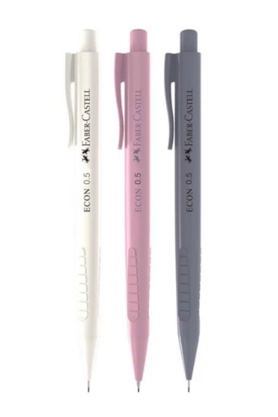 Faber Castell ECON 0.5 mm GENZ COLOURS 3 RENK SET ürün görseli 1