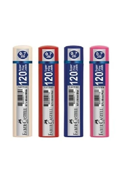 Faber Castell 0,7 Uç 120'li 4 Kutu ürün görseli 1