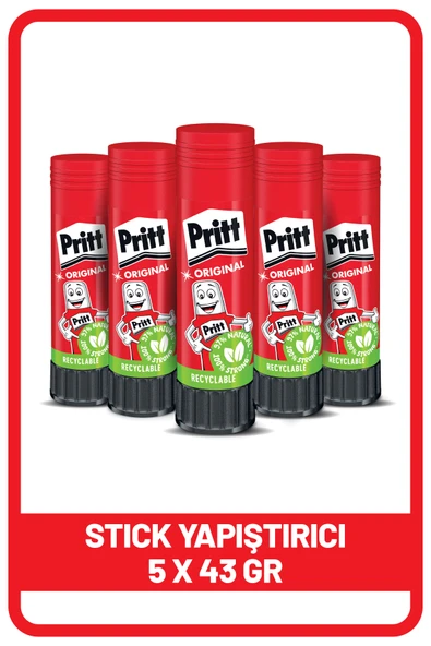 Pritt Stick 43 gr Shrink X 5 Adet ürün görseli 1