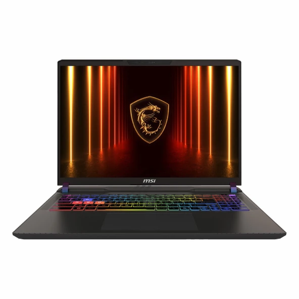 MSI Vector 16 HX AI A2XWIG-090XTR Ultra 9 275HX 16GB 1TBSSD RTX5080 16" QHD+ FreeDOS Dizüstü Bilgisayar ürün görseli 1