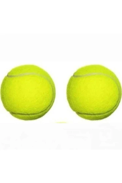 Testim'o 2 Adet Sarı Tenis Topu Antrenman Tenis Topu ürün görseli 1