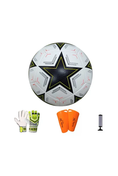 WATSING Futbol Topu Set Eldiven Tekmelik Şampiyonlar Ligi Futbol Topu ürün görseli 1