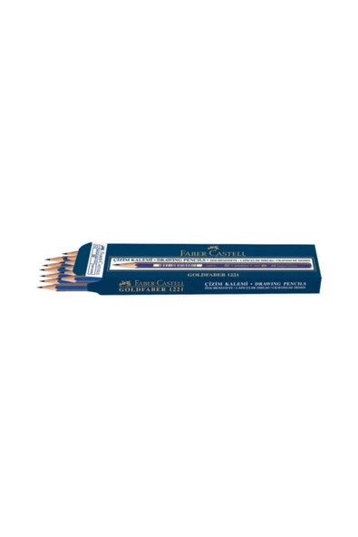 Faber Castell Goldfaber 12 Li 2b Dereceli Kurşun Kalem ürün görseli 1