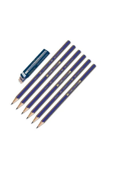 Faber Castell 5b Resim Kalemi Dereceli Faber Dereceli Resim Kalemi 6 Adet ürün görseli 1