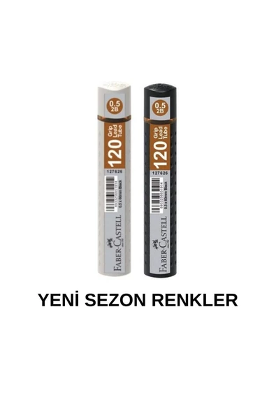 Faber Castell 120'Lİ TÜP UÇ 0.5 YENİ RENKLER (2 ADET) ürün görseli 1