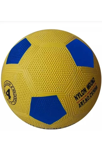 Hisar Kauçuk Futbol Topu Sarı Lacivert ürün görseli 1
