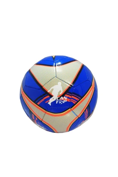 CAN Top Futbol Topu Dikişli No 5 - Mavi ürün görseli 1