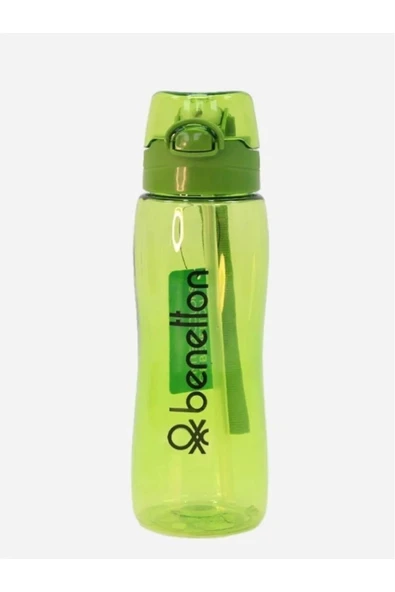 Benetton Matara Suluk Kilitli Kapak Tritan 700 ml Yeşil ürün görseli 1