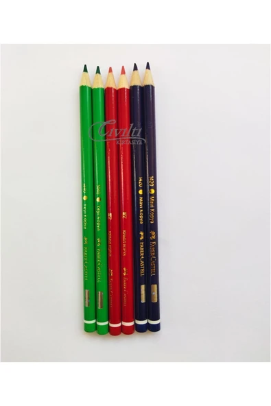 Faber Castell Başlık Kalemi 6'lı Set - Resim 2