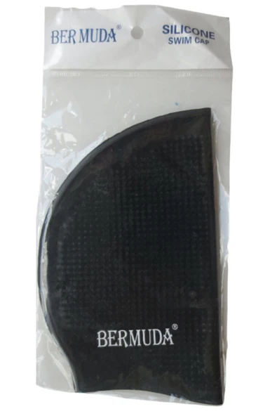 BERMUDA Silikon Bone Yüzme Yüzücü Bonesi Deniz Havuz Için Elastik Yüzme Şapkası Sılıcone Swım Cap ürün görseli 1