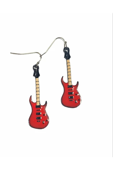 Rock Gitar Küpe ürün görseli 1
