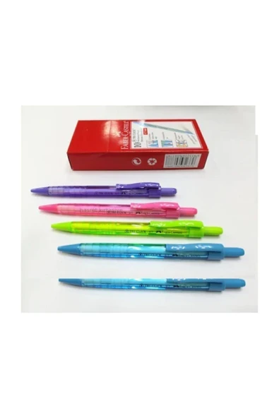 Faber Castell Tri Click 0.7 mm Versatil Kalem 10'lu ürün görseli 1