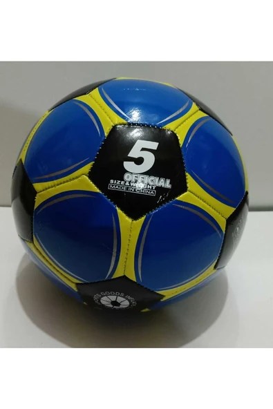 CAN Futbol Topu Dikişli No 5 - Mavi ürün görseli 1