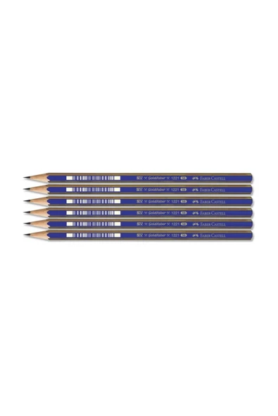 Faber Castell 1221 Dereceli Resim Kalemi 5b 6 Lı Paket ürün görseli 1
