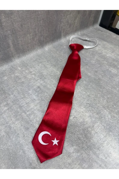 Türk Bayraklı Kravat - Resim 2