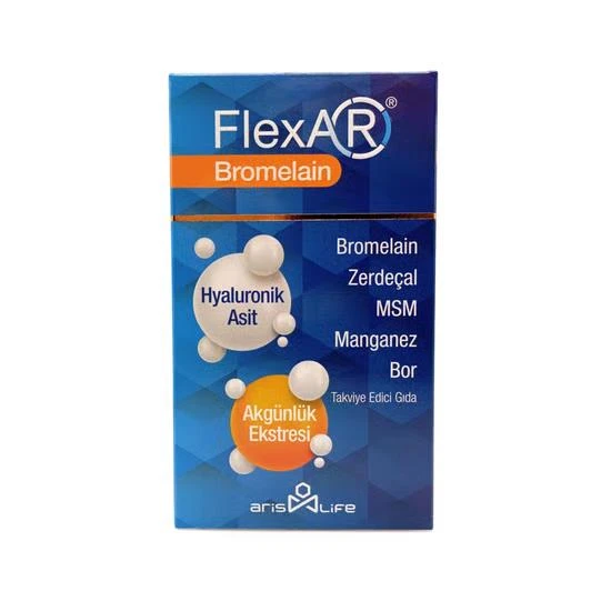Flexar Bromelain 30 Tablet ürün görseli 1