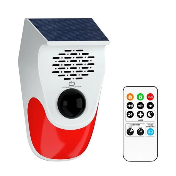 Powermaster PM-26240 Solar Sesli Işıklı Alarm Sistemi ürün görseli 1