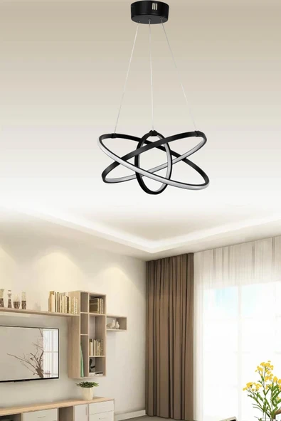 Modern Atom görünümlü Sarkıt Avize - Resim 2
