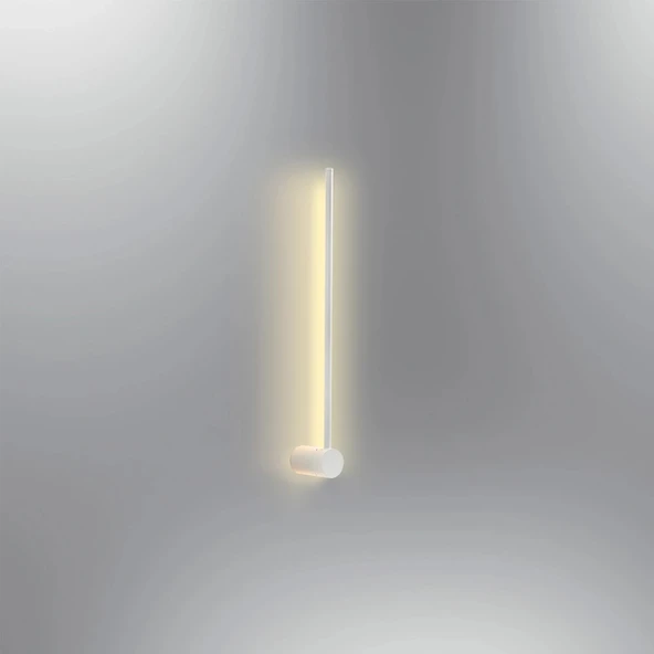 Mınus Led Design Beyaz Yarım Aplik ürün görseli 1