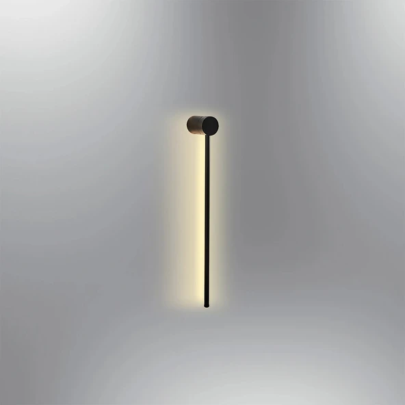 Mınus Led Design Siyah Yarım Aplik ürün görseli 1