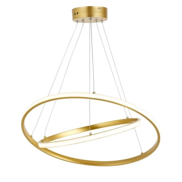 30-40 Eskitme Led Avize Gold ürün görseli 1