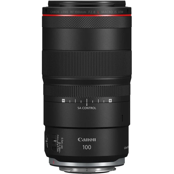 Canon RF 100mm f / 2.8L Macro IS USM Lens "Resmi Distribütör Garantili" ürün görseli 1