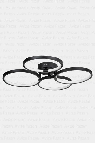 Konda 4lü Led Avize, Salon Avize, Oturma Odası Avize ürün görseli 1