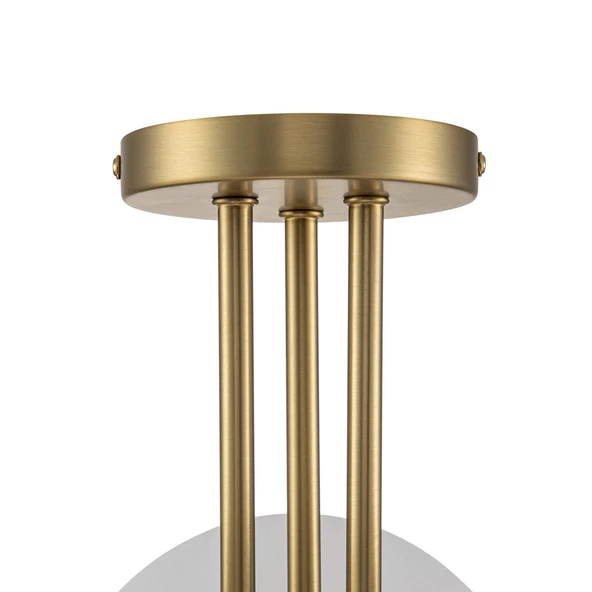 Rsylight 3'lü Modern Eskitme Kaplama Plafonyer - Resim 5