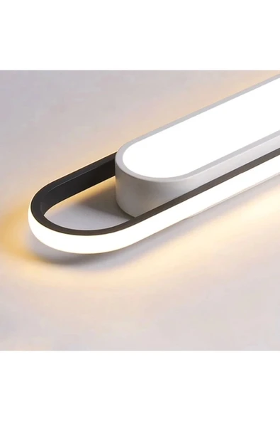 Solid Plafonyer Ledli Yatak Odası Avize - Resim 3