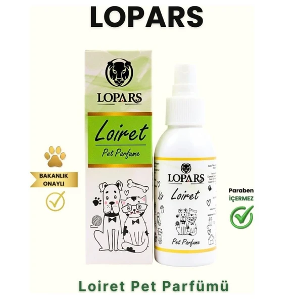 Lopars Loiret Kedi Ve Köpek Parfümü 100 ml ürün görseli 1