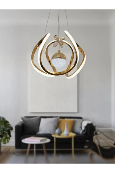 Modern Sarkıt Toplu 3 Renk Sarkıt Salon Avize ürün görseli 1