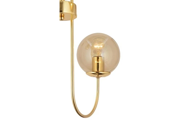 Sosa 4'lü Gold Bal Camlı Avize - Resim 3