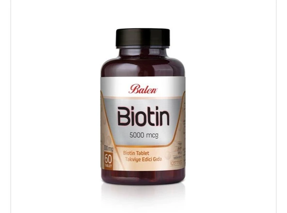 Balen Biotin 60 Tablet ürün görseli 1