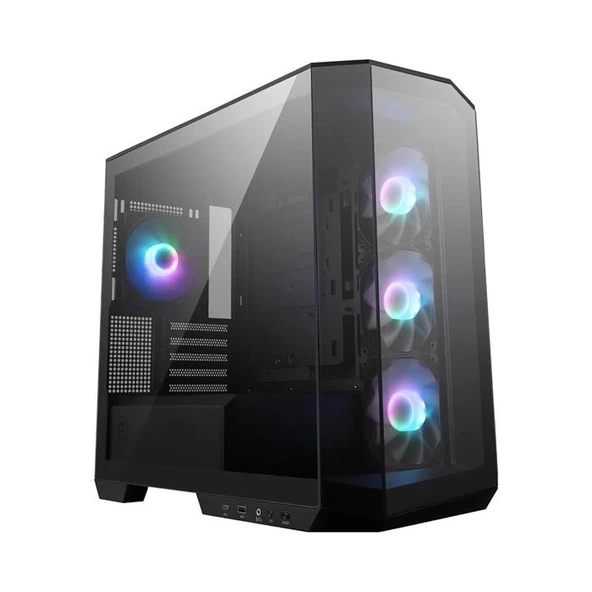 MSI MAG Pano M100R PZ ARGB Fanlı Siyah Micro ATX Oyuncu Kasası ürün görseli 1