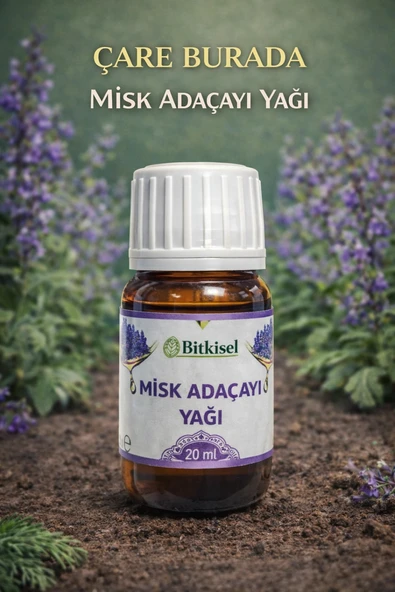 Bitkisel Misk Adaçayı Yağı 20 Ml ürün görseli 1